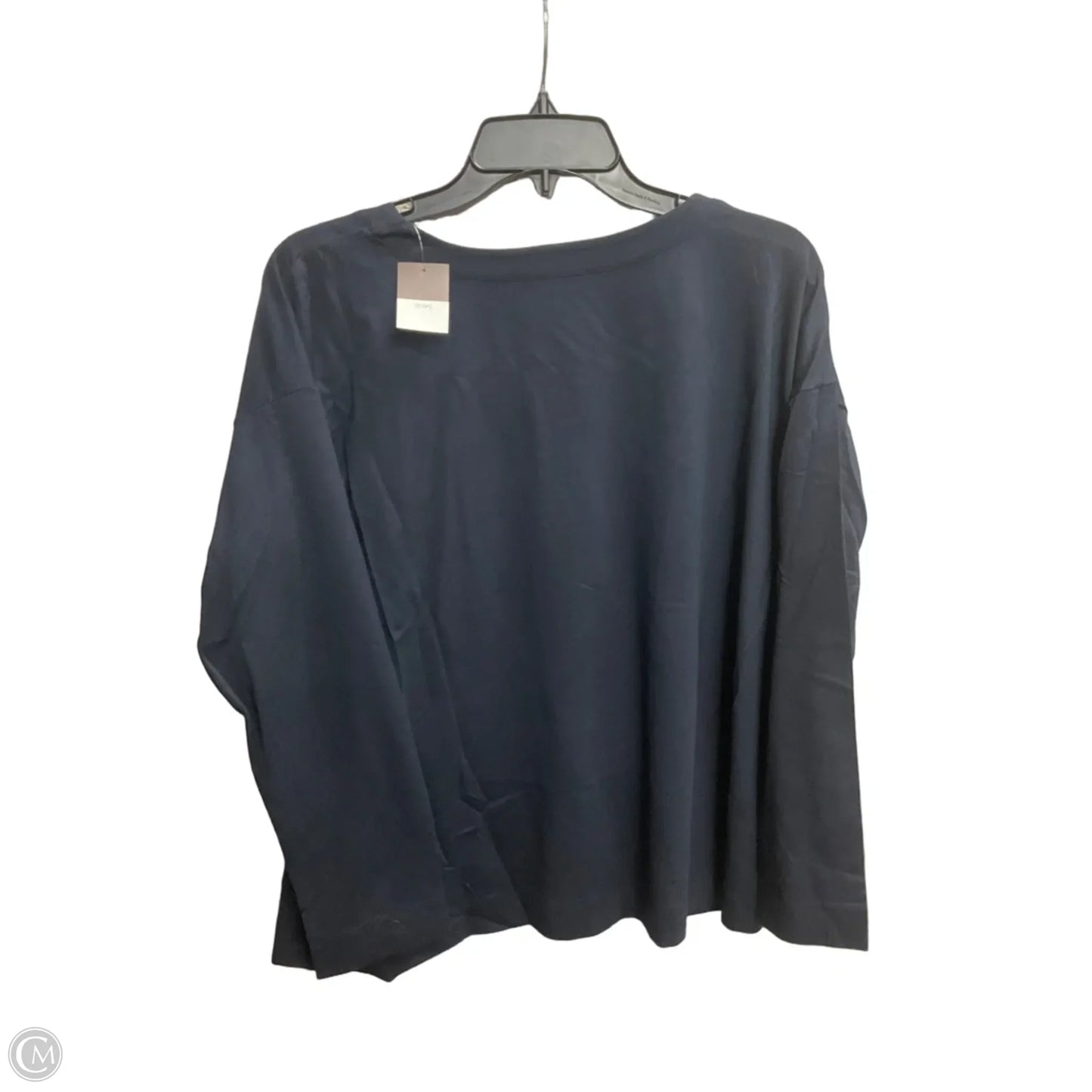 Top Long Sleeve Basic By J. Jill In Navy, Size: Lp