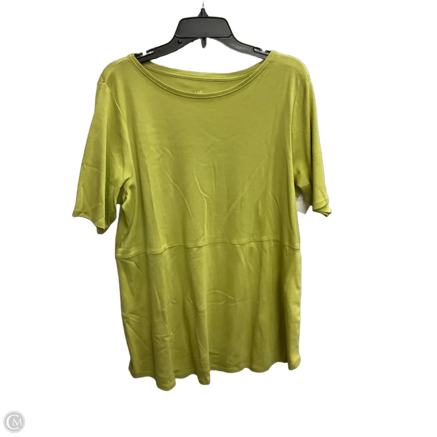 Top Short Sleeve Basic By J. Jill In Green, Size: M
