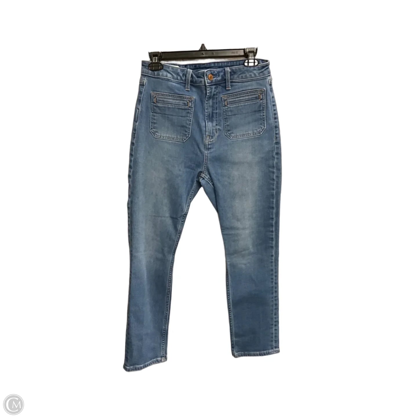 Jeans Skinny By Gap In Blue Denim, Size: 8