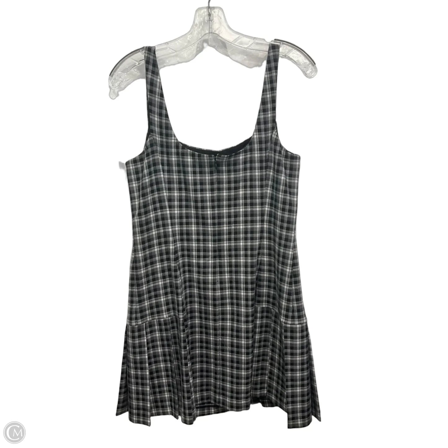 Dress Casual Short By Gap In Plaid Pattern, Size: M