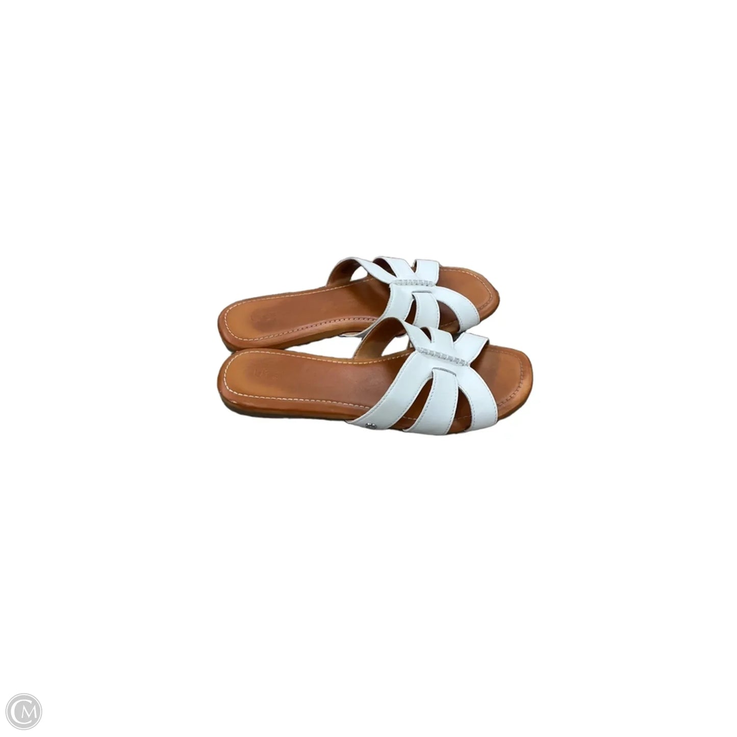 Sandals Designer By Ugg In Brown, Size: 9
