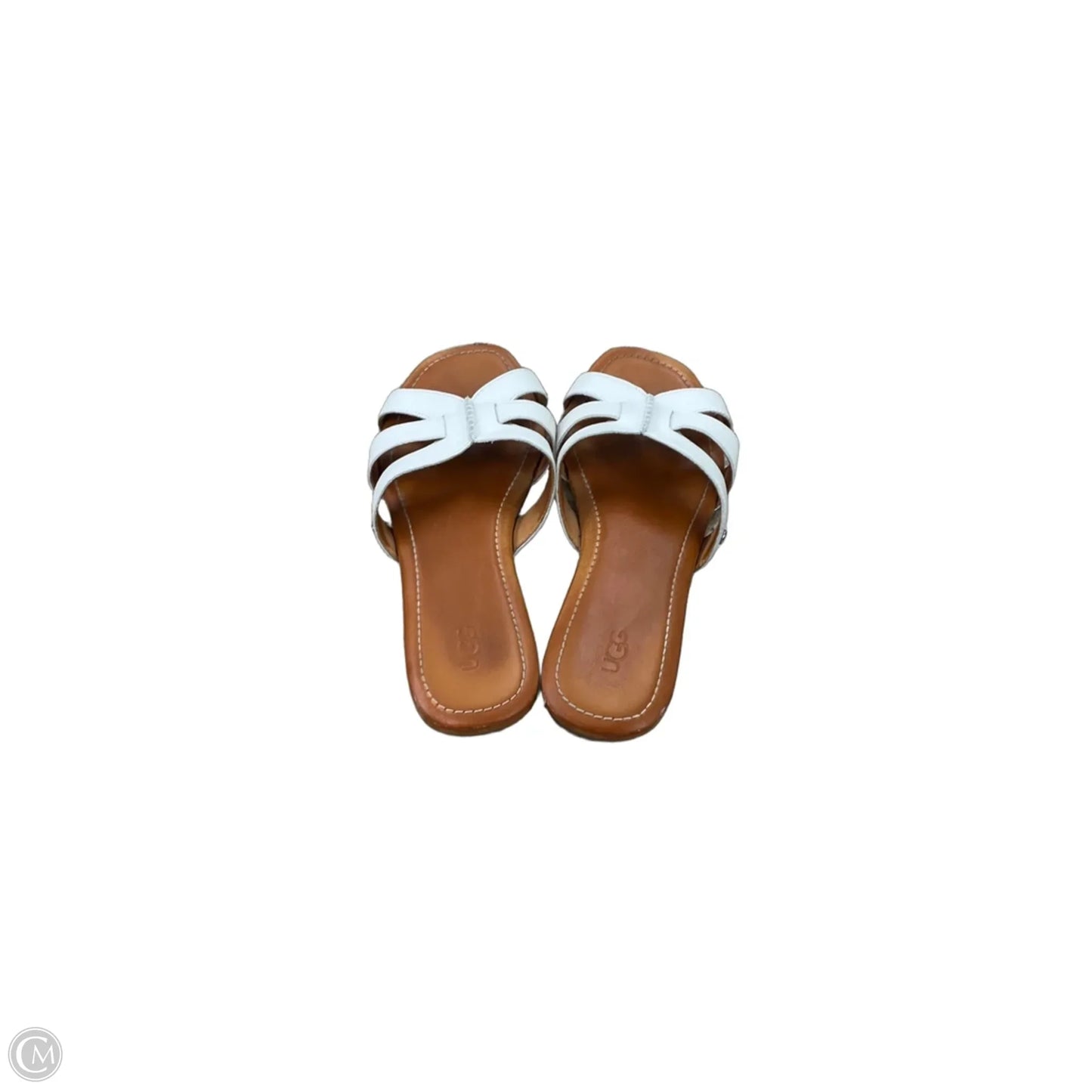 Sandals Designer By Ugg In Brown, Size: 9
