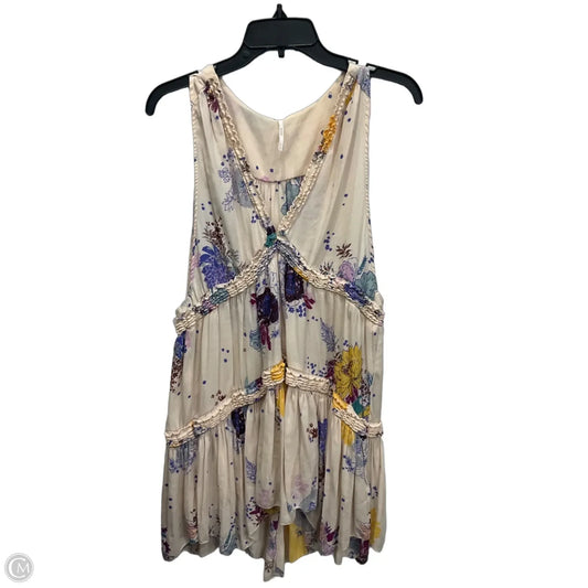 Top Sleeveless By Free People In Multi-colored, Size: L