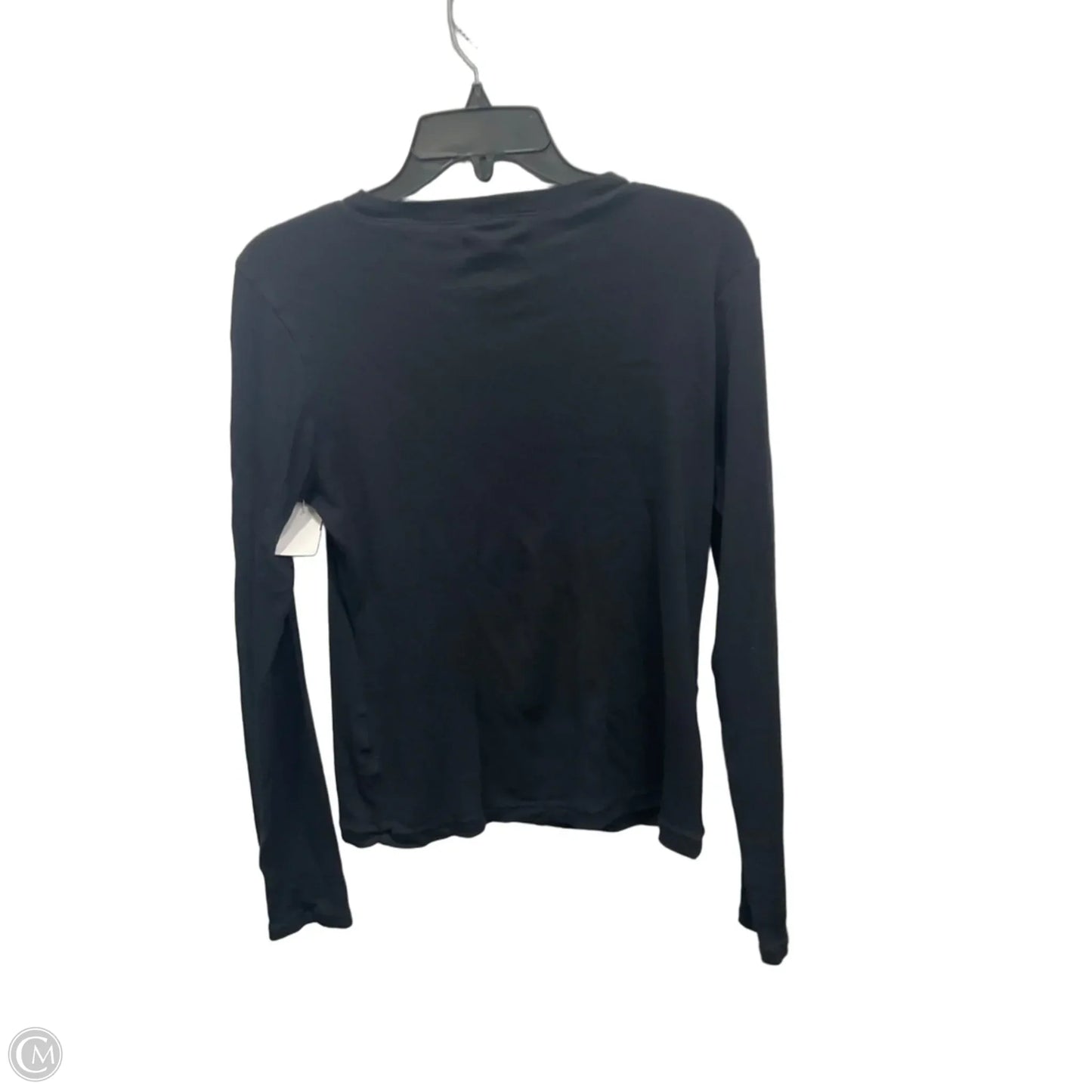 Top Long Sleeve Basic By Madewell In Black, Size: L
