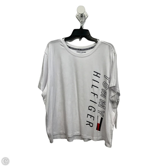 Top Short Sleeve Basic By Tommy Hilfiger In White, Size: 1x
