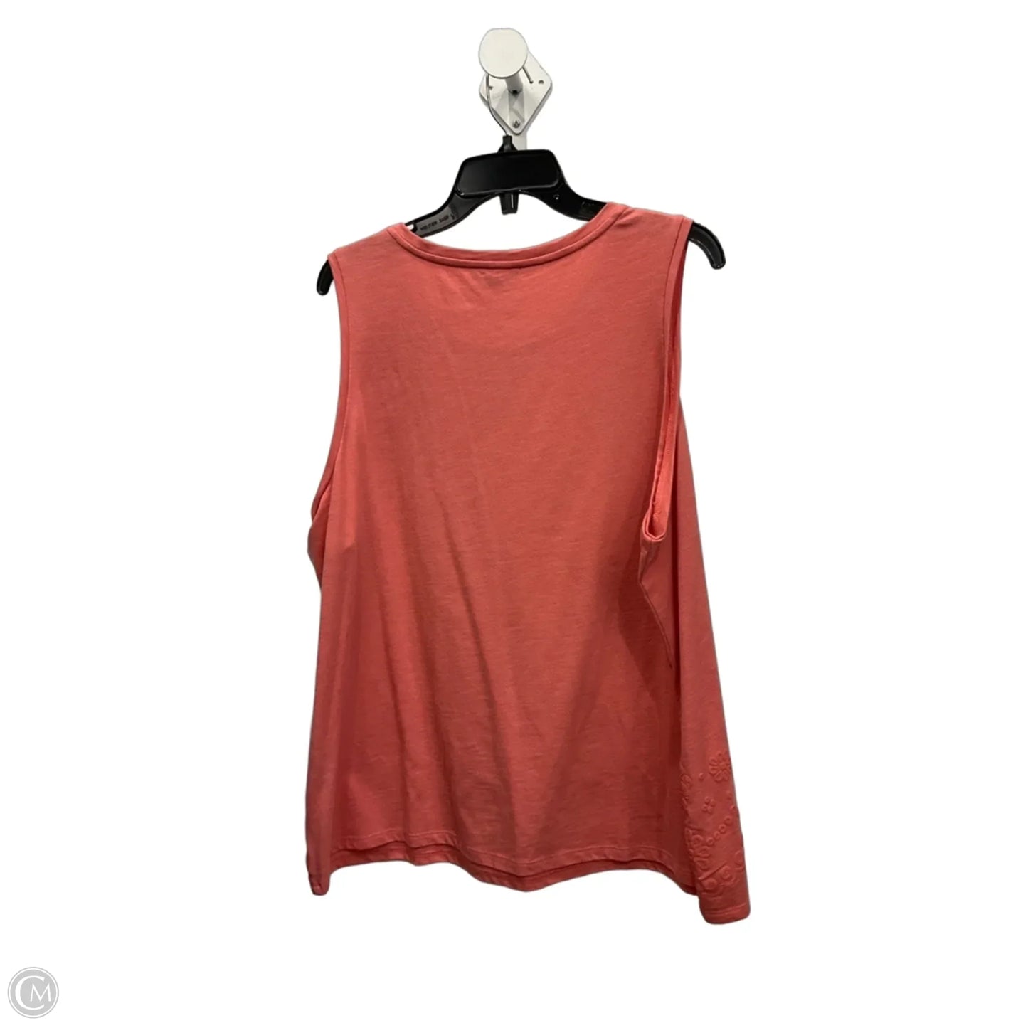 Top Sleeveless Basic By Tommy Hilfiger In Pink, Size: 1x