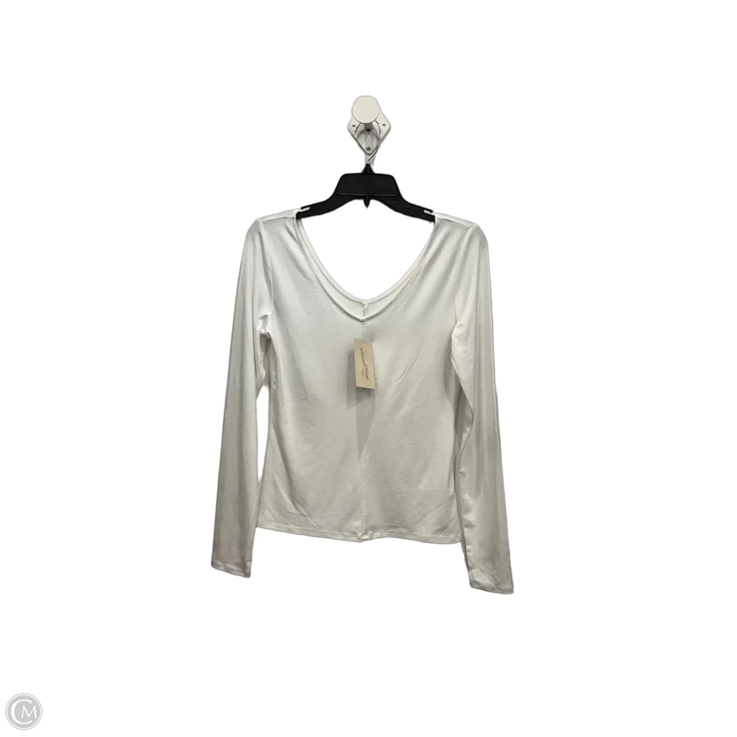 Top Long Sleeve Basic By Universal Thread In White, Size: S