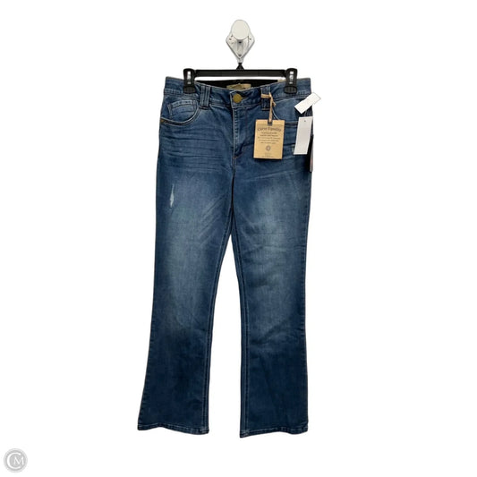 Jeans Flared By Democracy In Blue Denim, Size: 8
