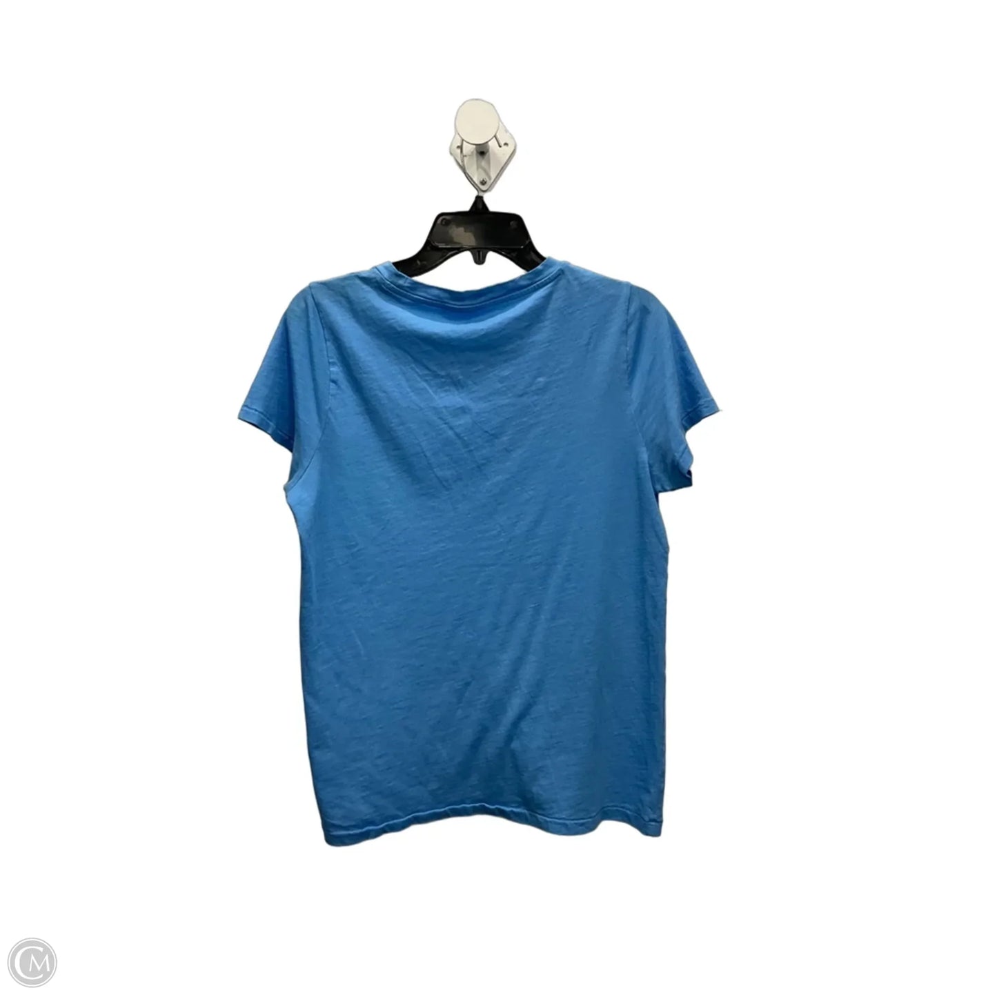Top Short Sleeve Basic By J. Crew In Blue, Size: L