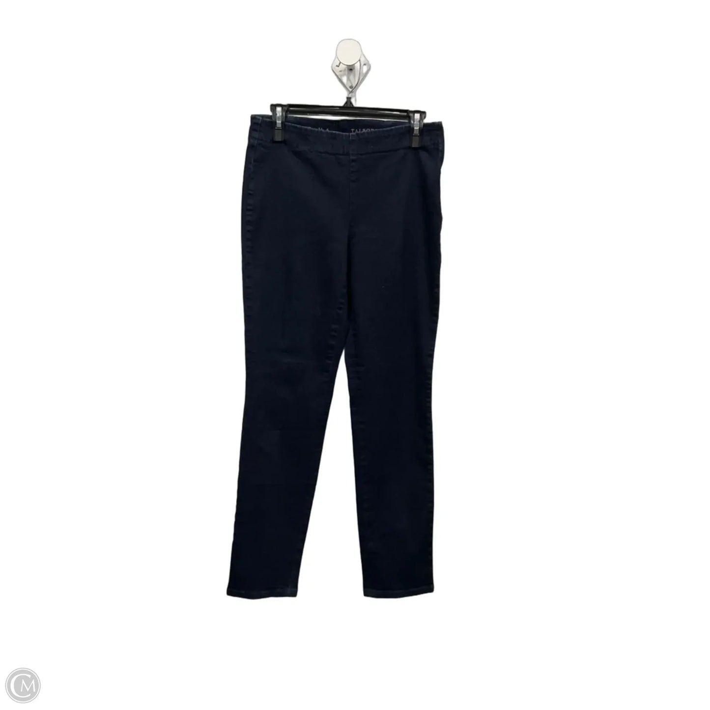 Jeans Straight By Talbots In Blue Denim, Size: 6