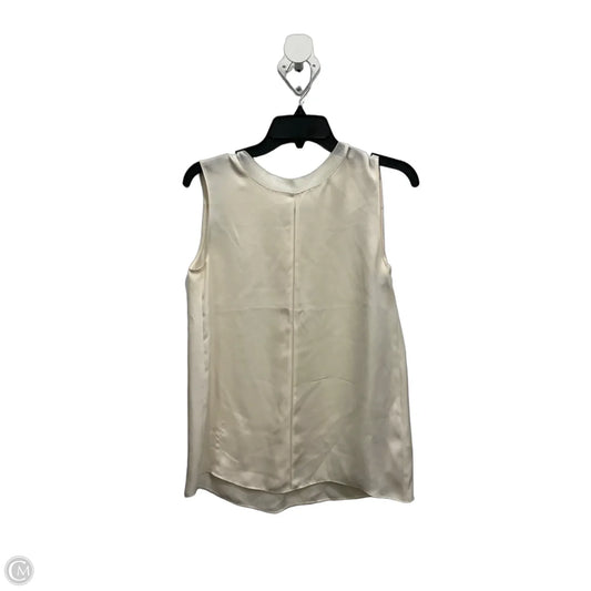 Top Sleeveless By Vince In Cream, Size: Xs