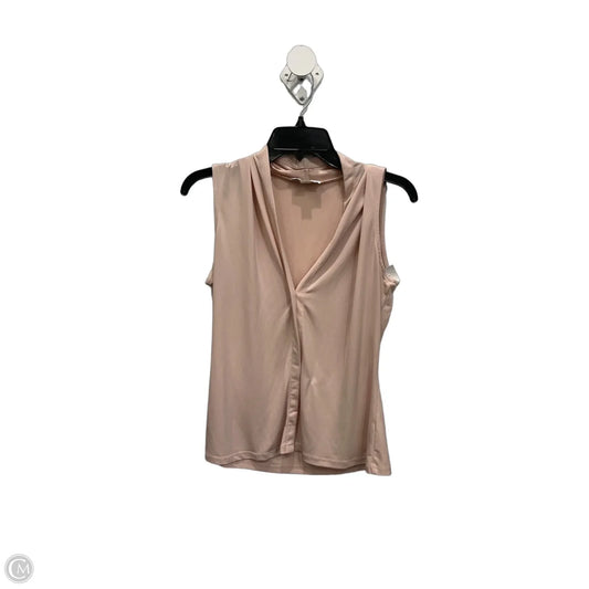 Top Sleeveless Basic By Calvin Klein In Pink, Size: S