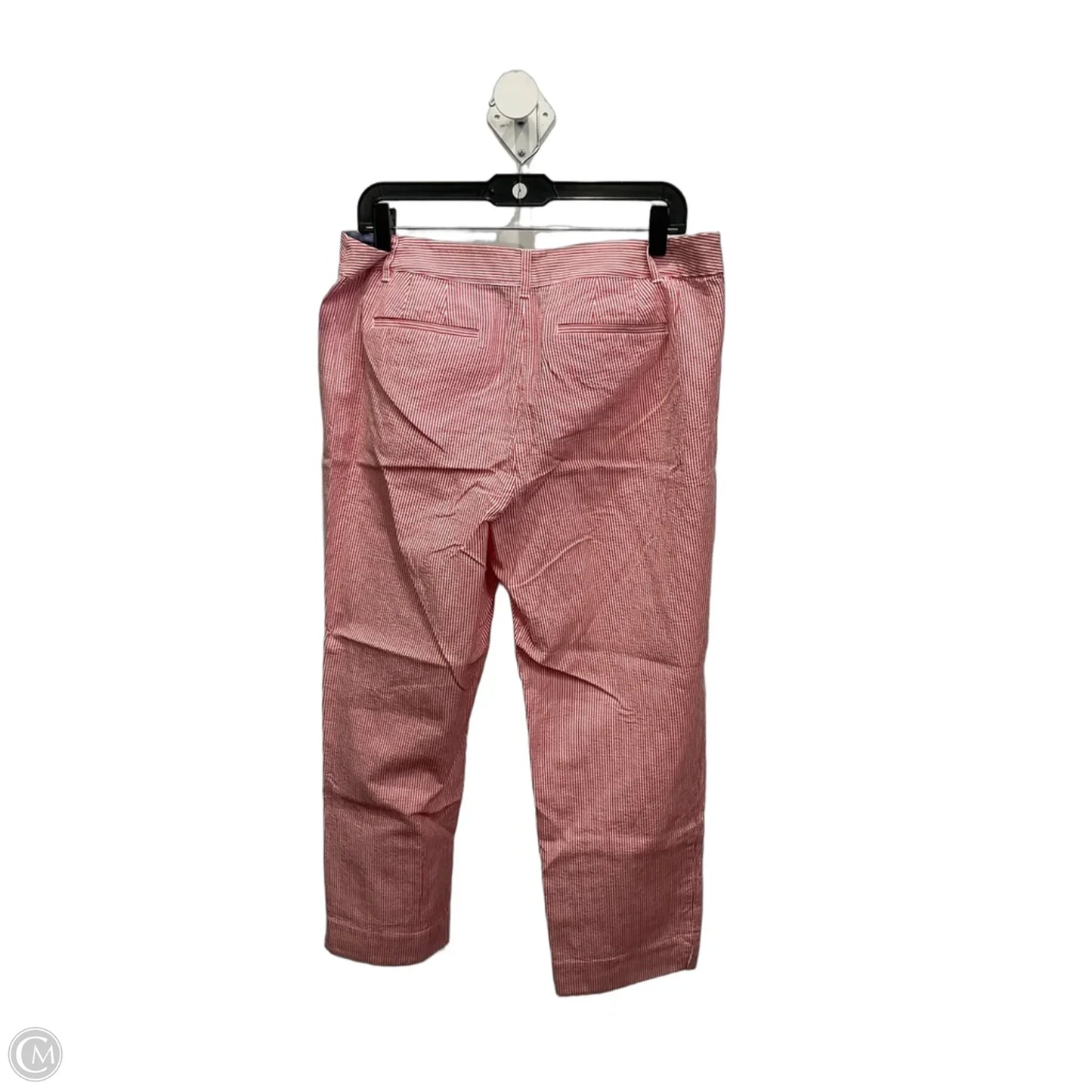 Pants Cropped By Talbots In Striped Pattern, Size: 12