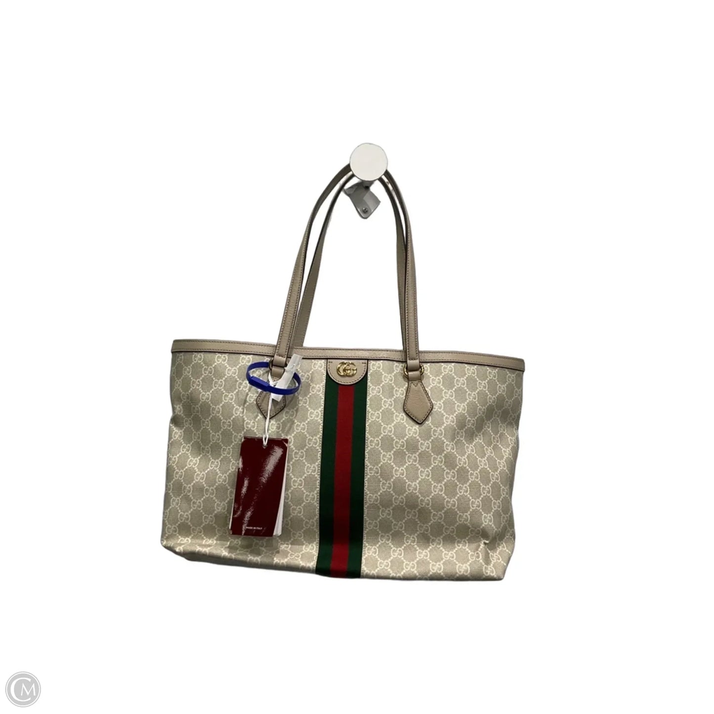 Tote Luxury Designer By Gucci, Size: Medium
