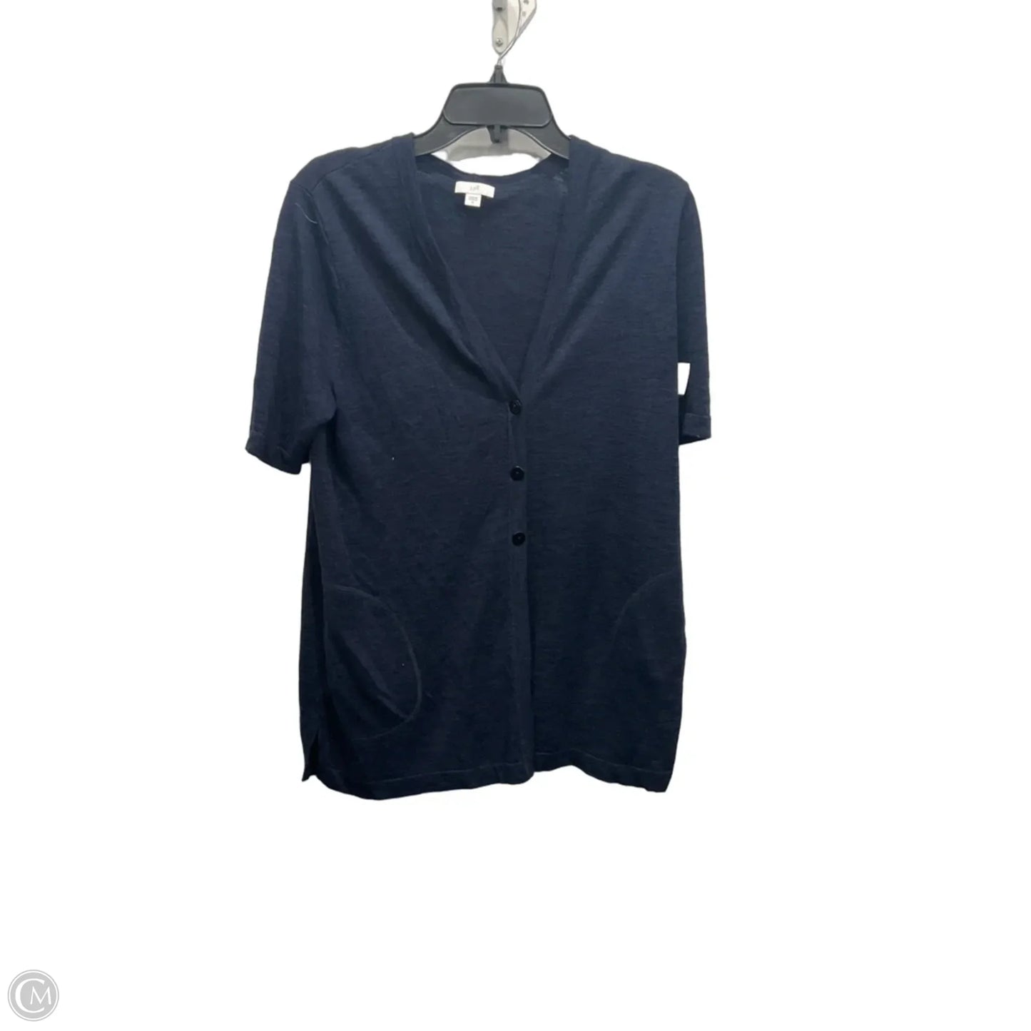 Cardigan By J. Jill In Navy, Size: M