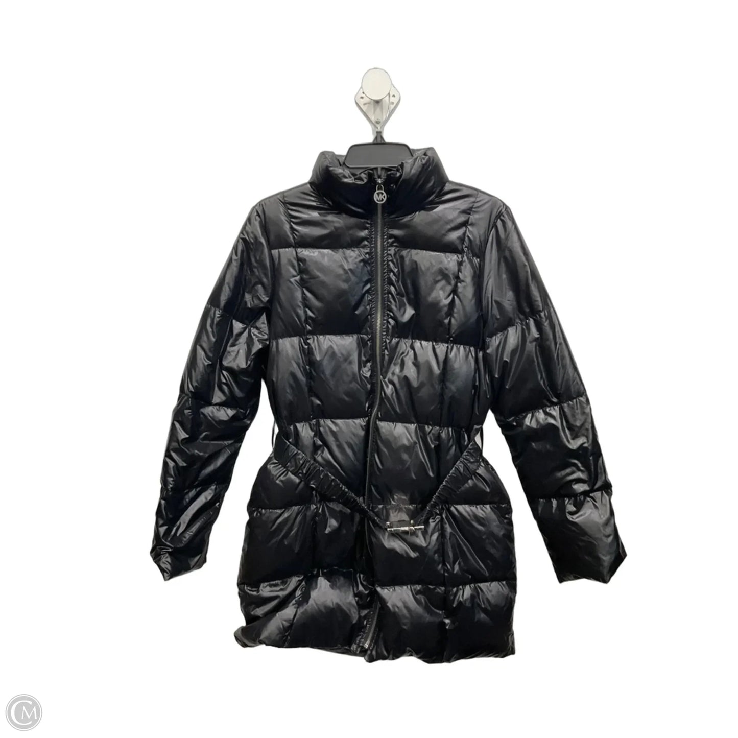 Jacket Puffer & Quilted By Michael By Michael Kors In Black, Size: L