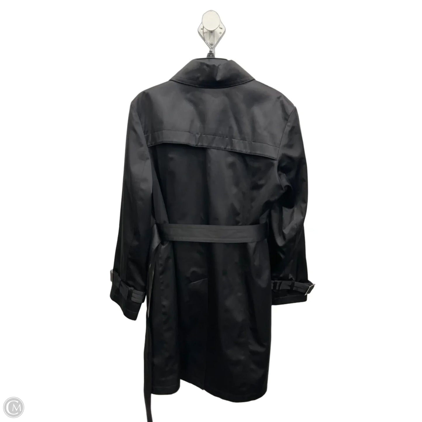 Coat Trench Coat By Michael By Michael Kors In Black, Size: Xl