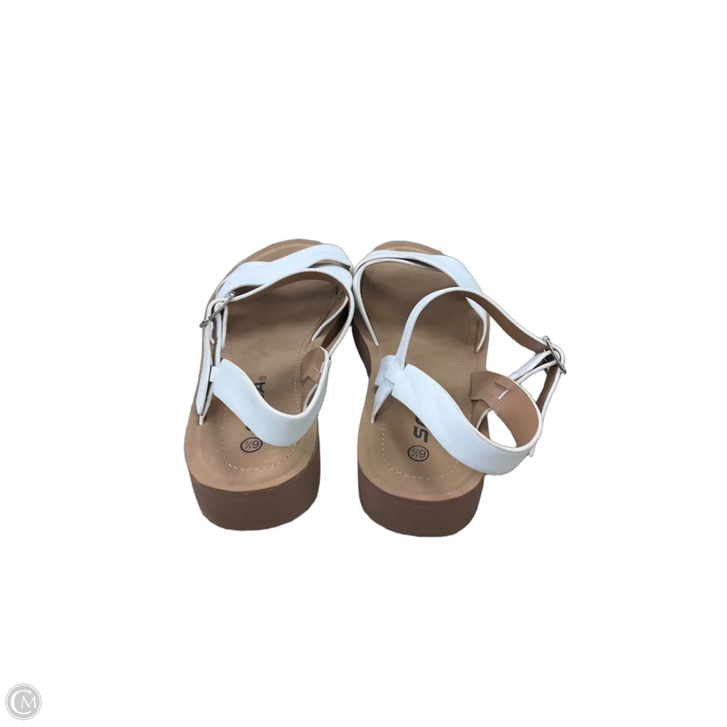 Sandals Flats By Soda In Brown, Size: 6.5