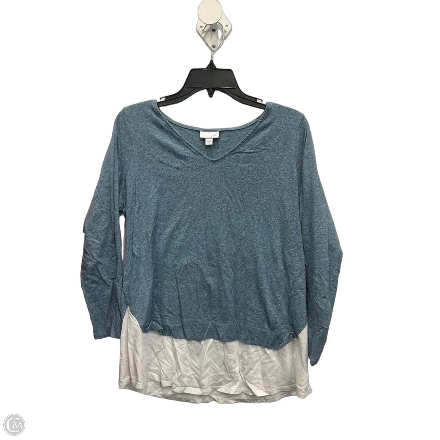 Top Long Sleeve By J. Jill In Blue, Size: M
