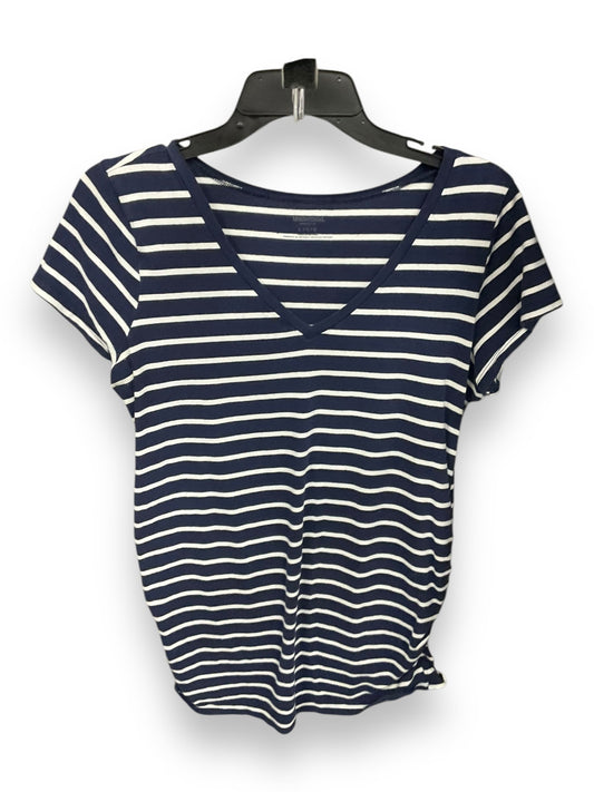 Maternity Top Short Sleeve By Motherhood, Size: L