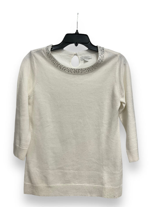 Sweater By New York And Co In Ivory, Size: S