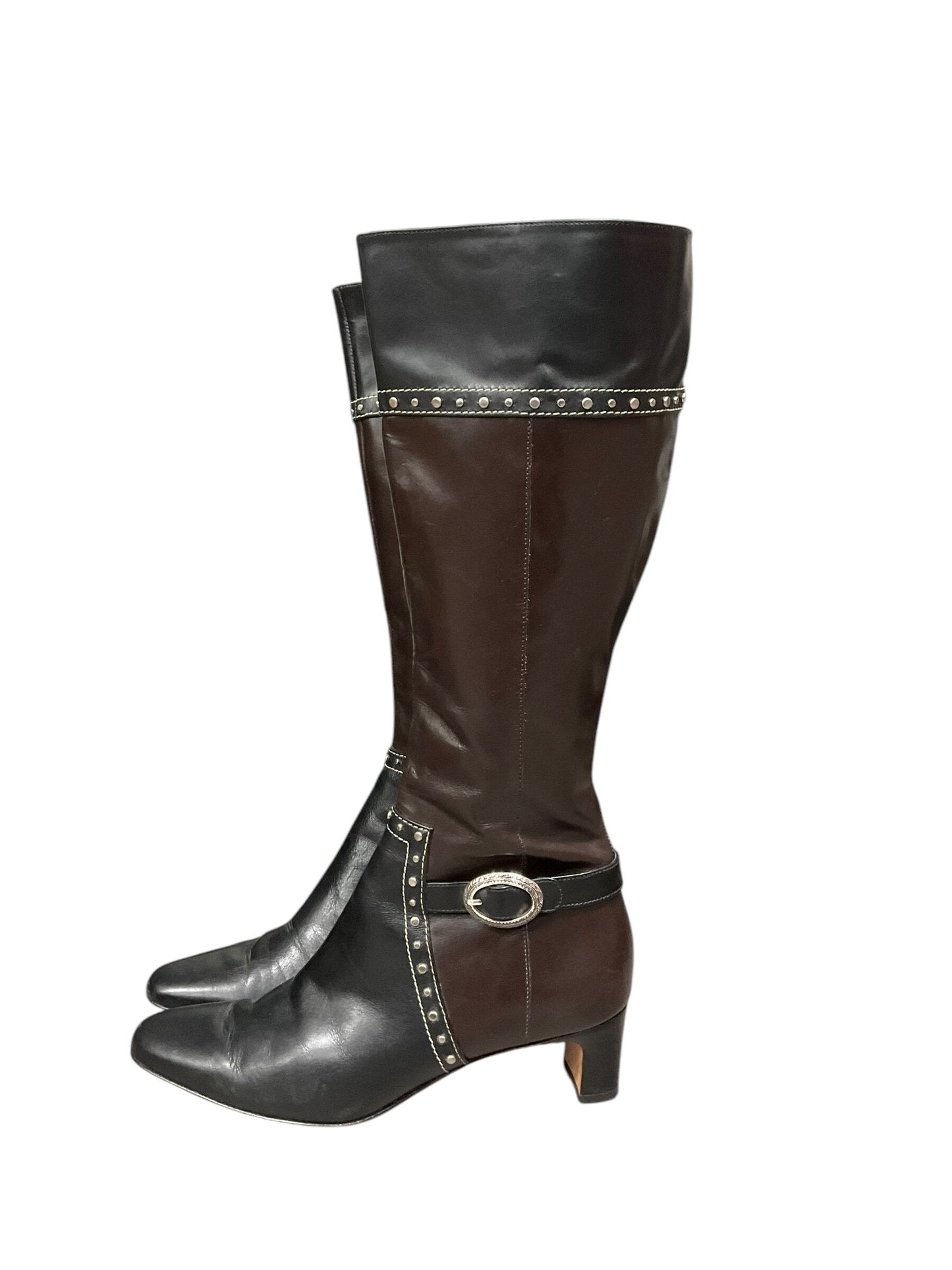 Boots Mid-calf Heels By Brighton  Size: 7