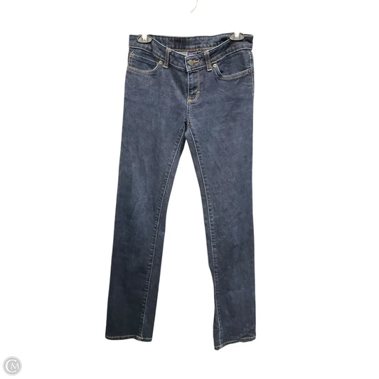 Jeans Straight By Patagonia In Blue Denim, Size: 2