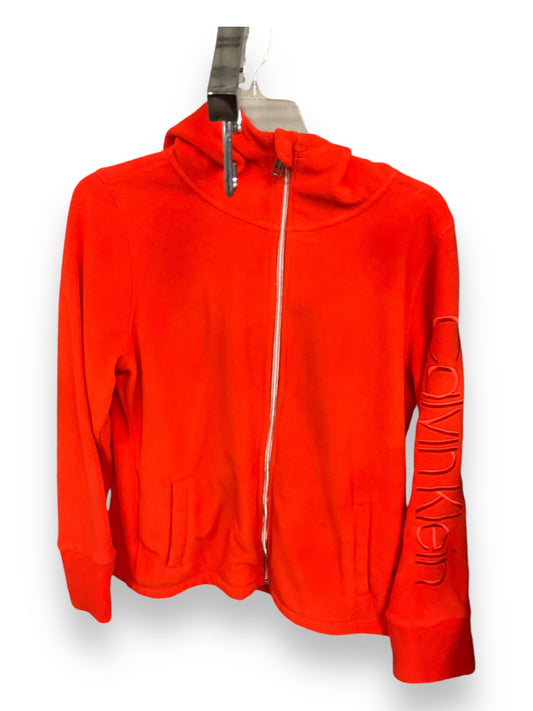 Athletic Fleece By Calvin Klein In Orange, Size: L