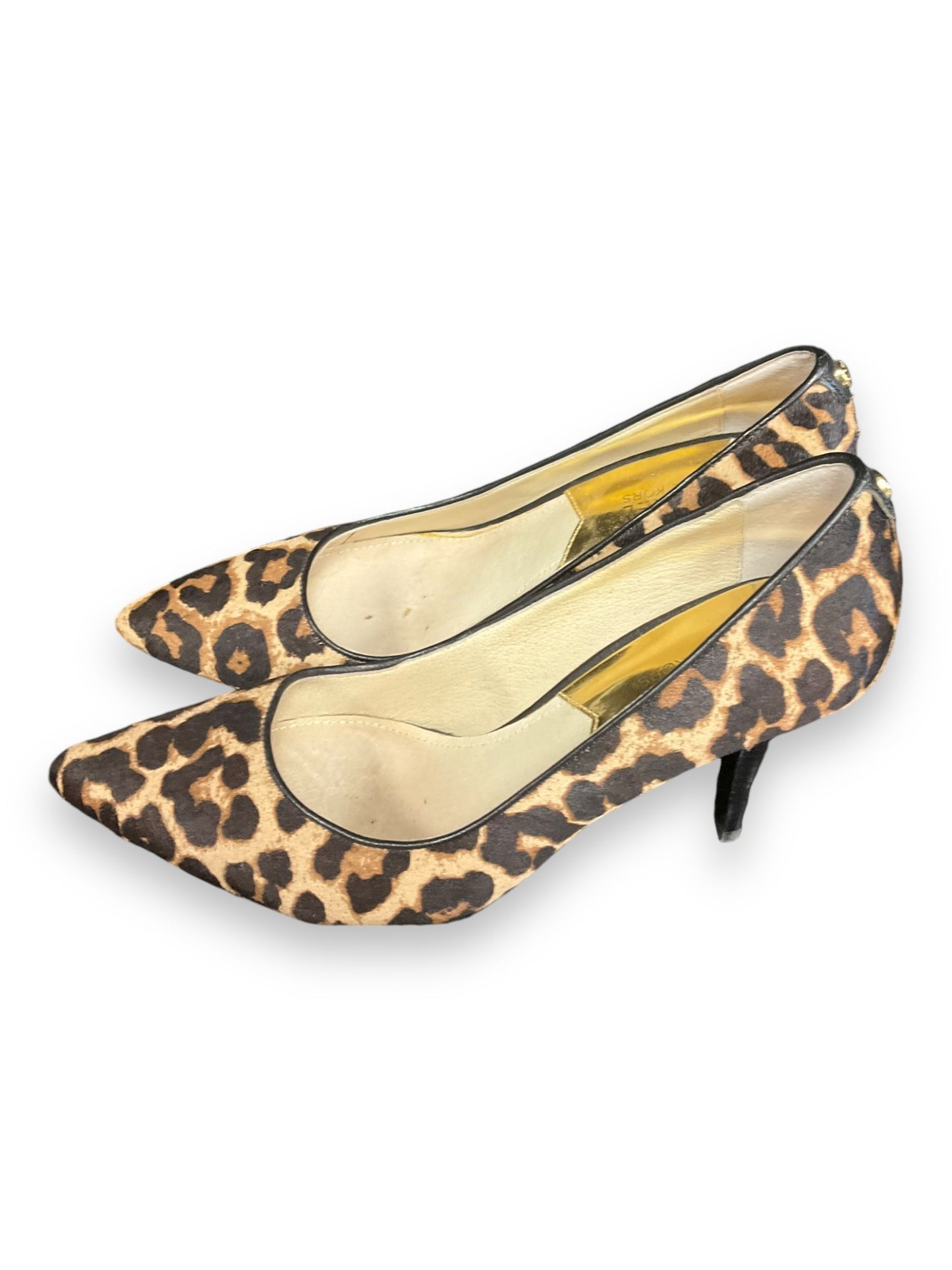 Shoes Heels Stiletto By Michael By Michael Kors In Animal Print, Size: 7.5