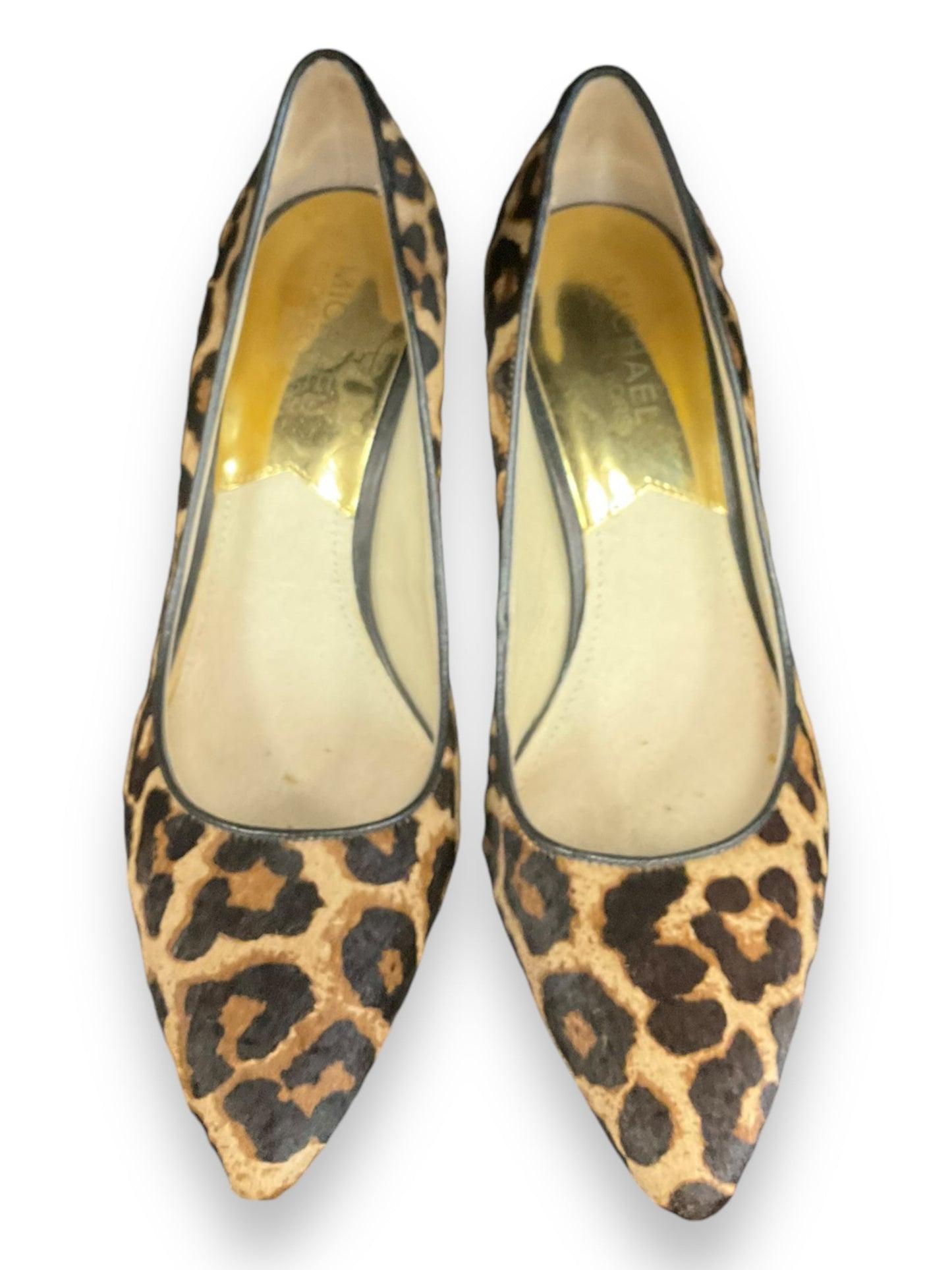 Shoes Heels Stiletto By Michael By Michael Kors In Animal Print, Size: 7.5