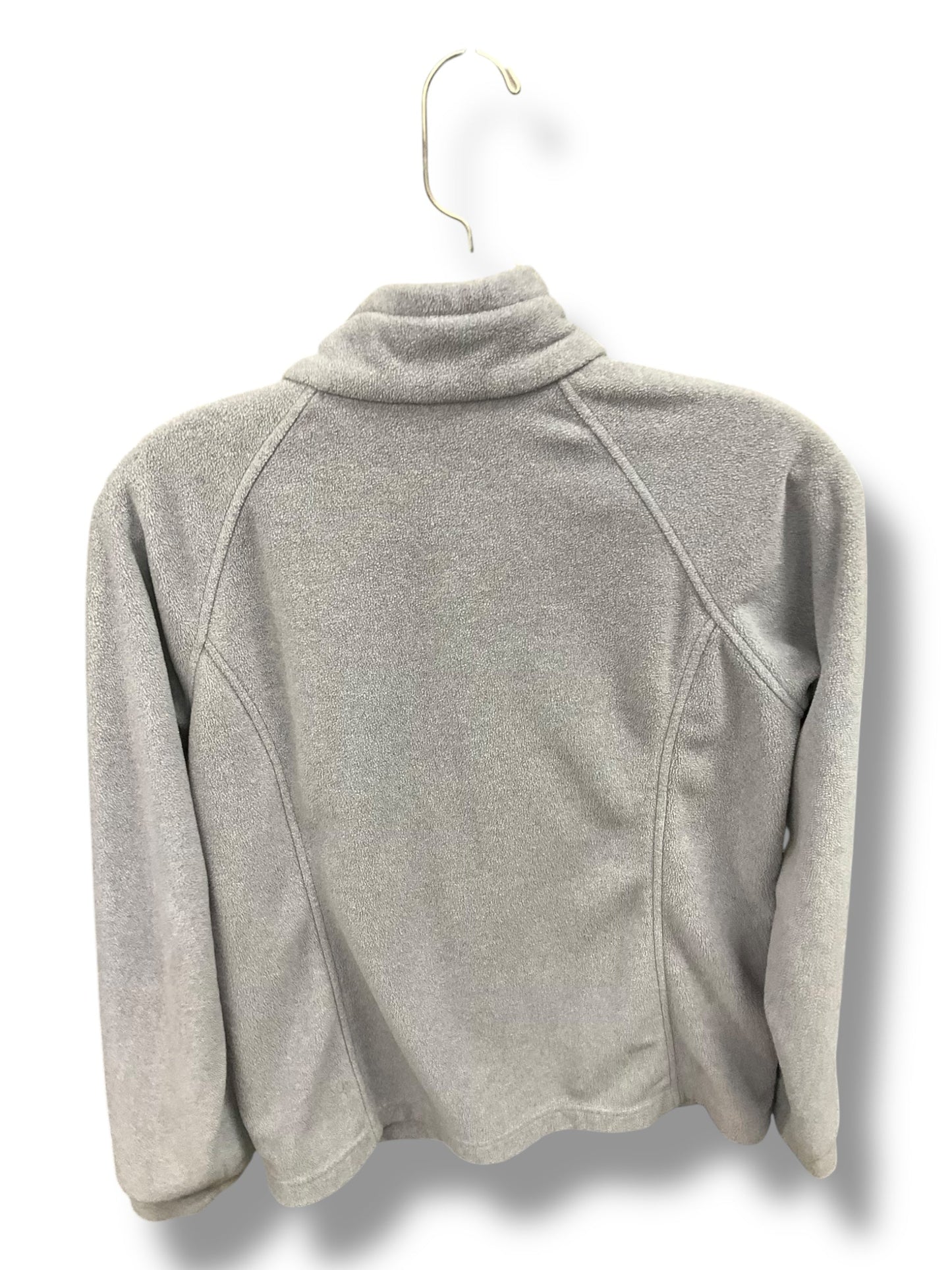 Jacket Fleece By Columbia In Grey, Size: L