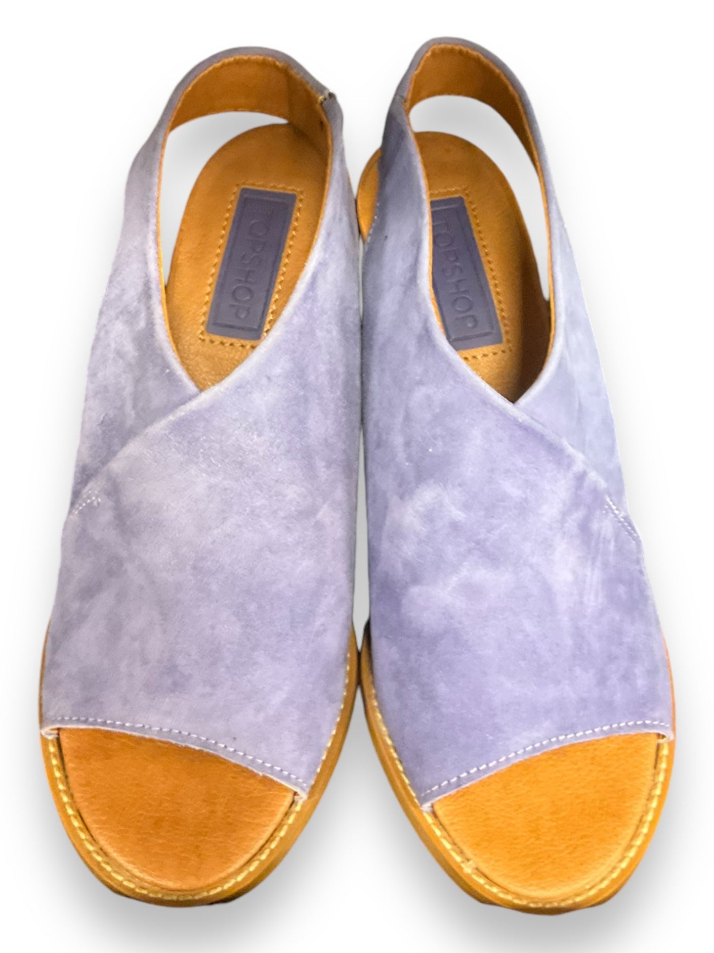 Shoes Heels Block By Topshop In Purple, Size: 5.5