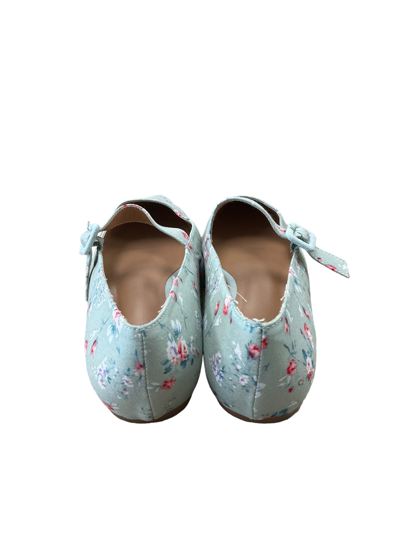 Shoes Flats By Cato In Floral Print, Size: 9