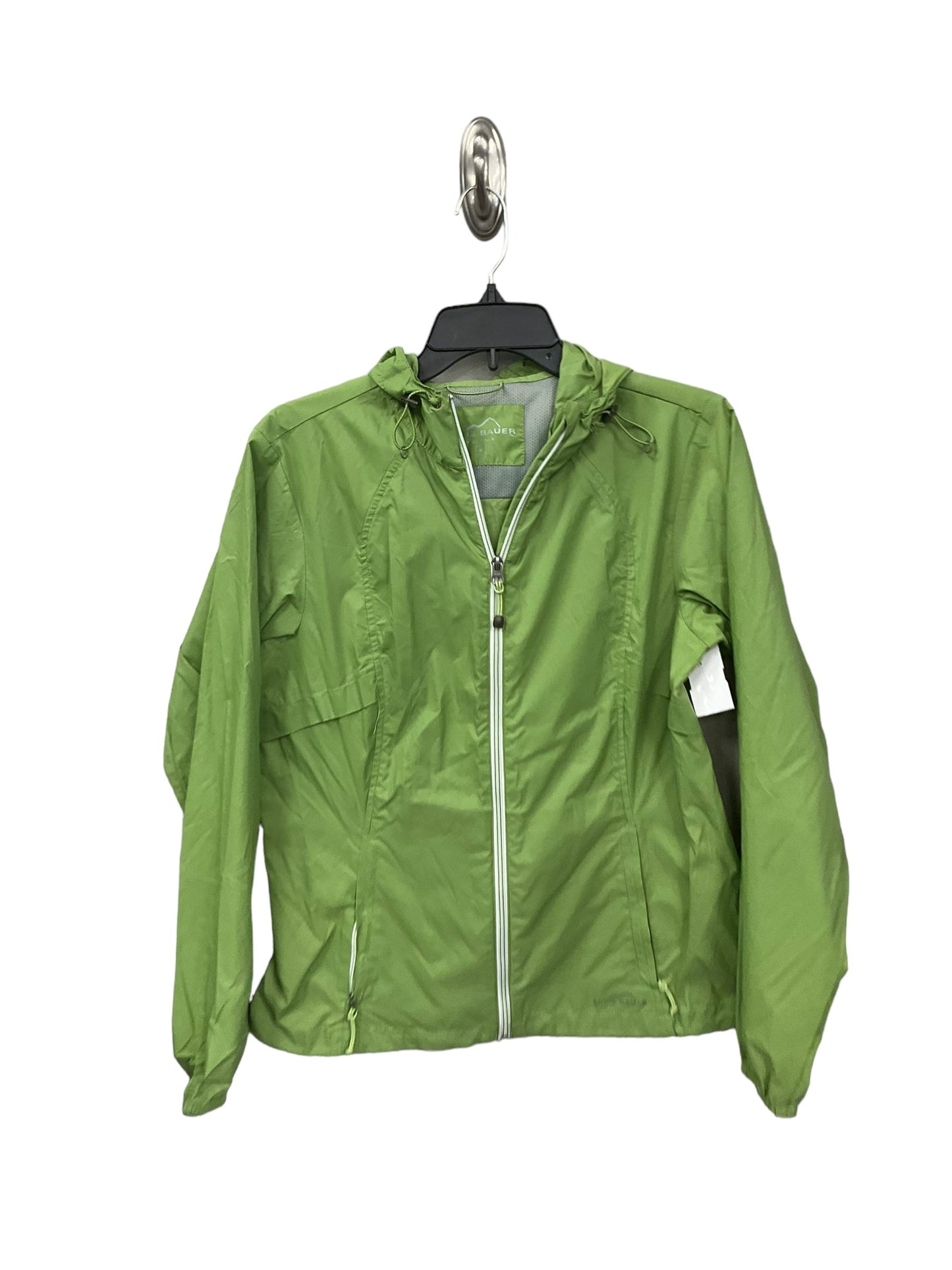 Jacket Utility By Eddie Bauer In Green, Size: M