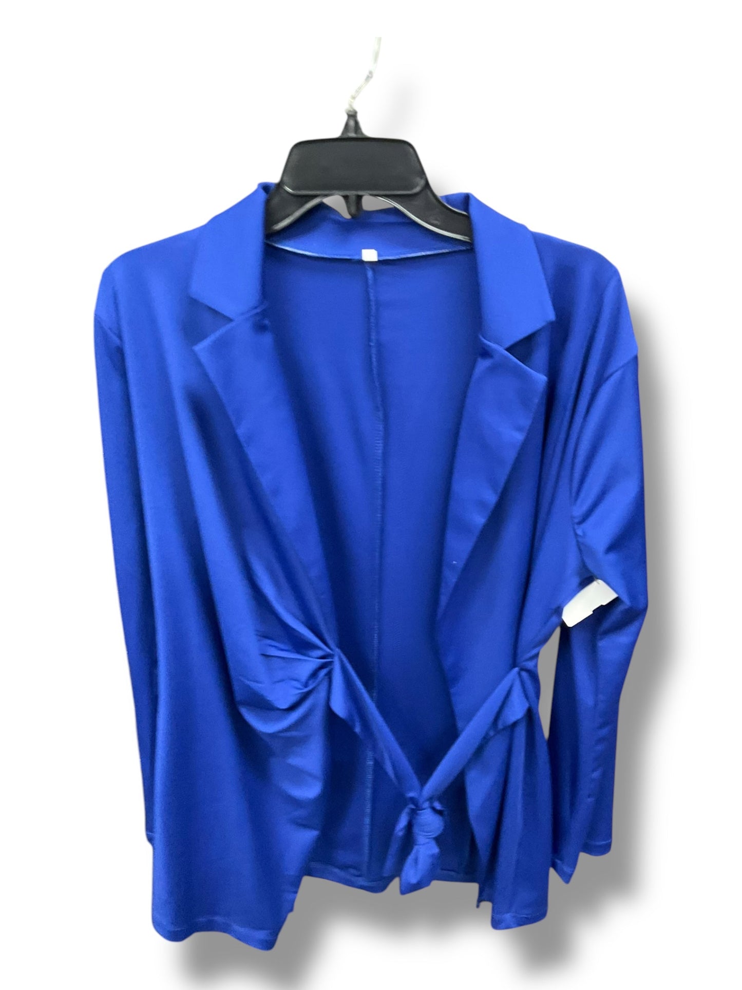 Top Long Sleeve By Clothes Mentor In Blue, Size: Xl