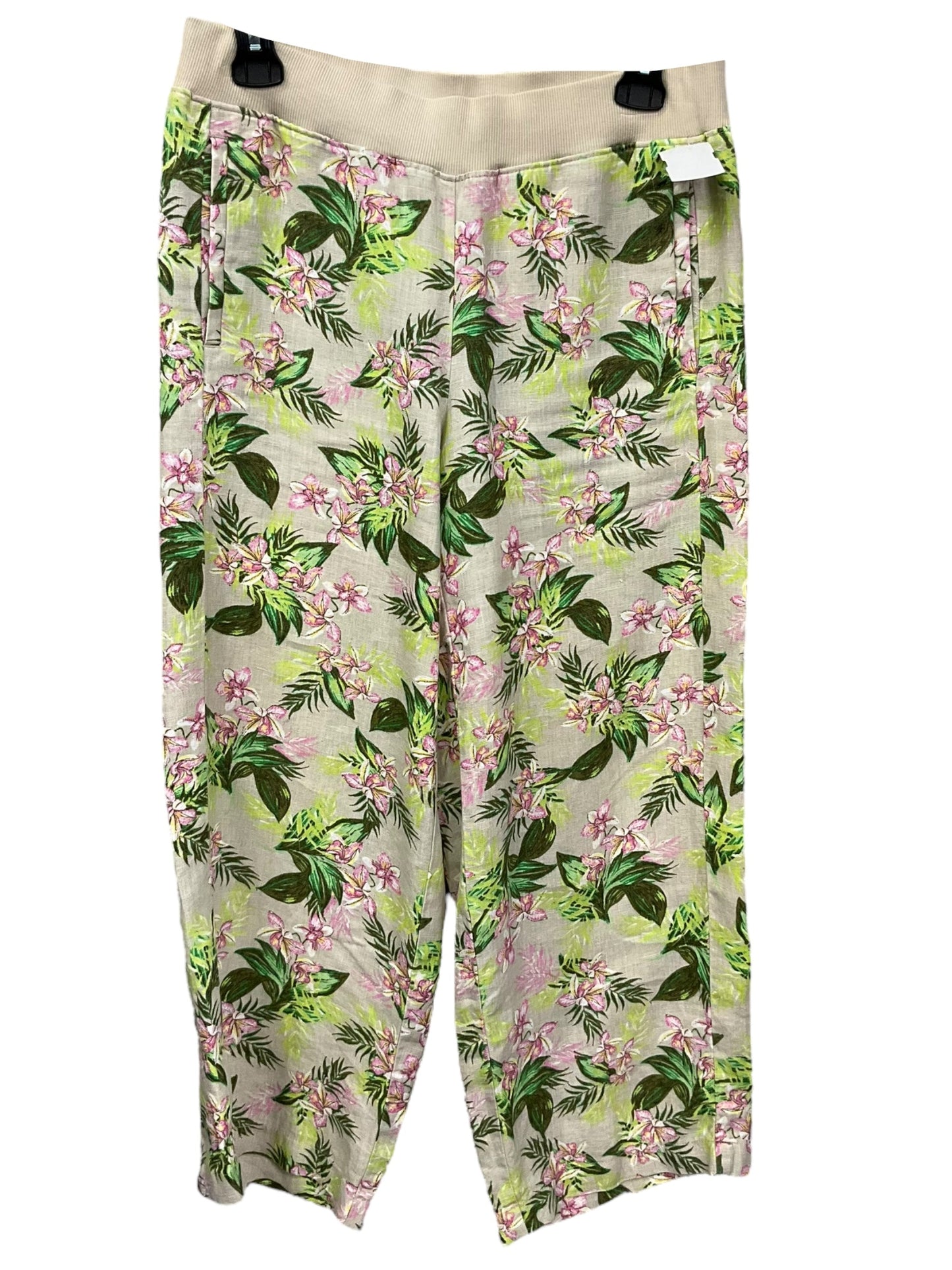 Floral Print Pants Wide Leg J. Jill, Size Xs