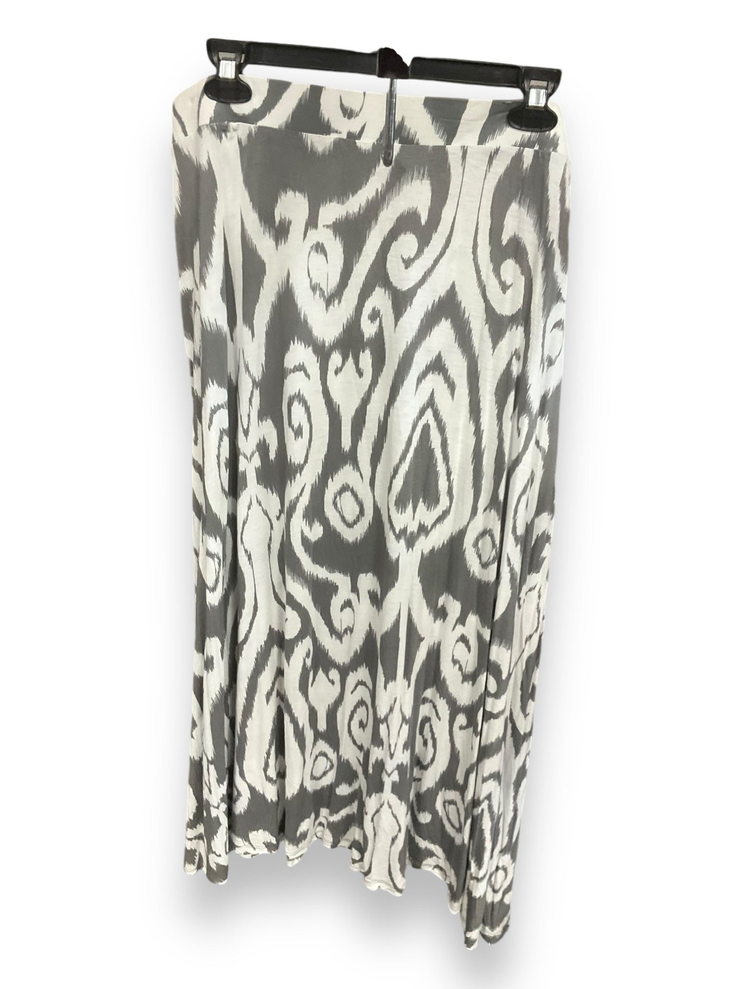 Skirt Maxi By Inc In Grey & White, Size: 1x