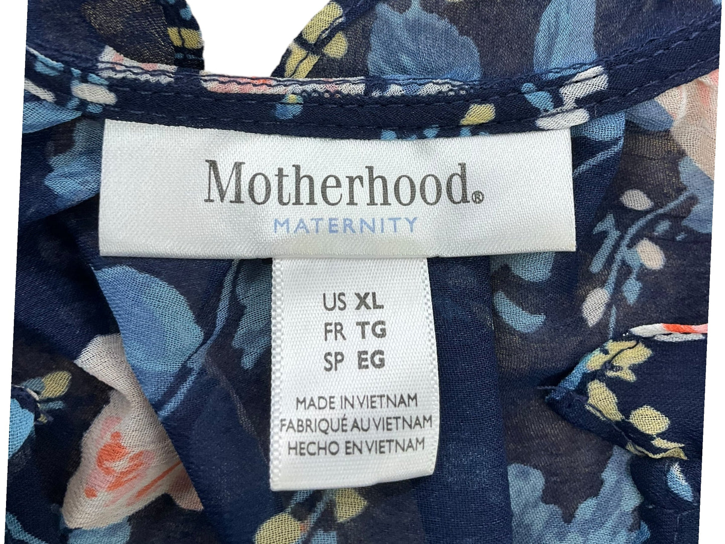 Maternity Top Sleeveless By Motherhood, Size: Xl