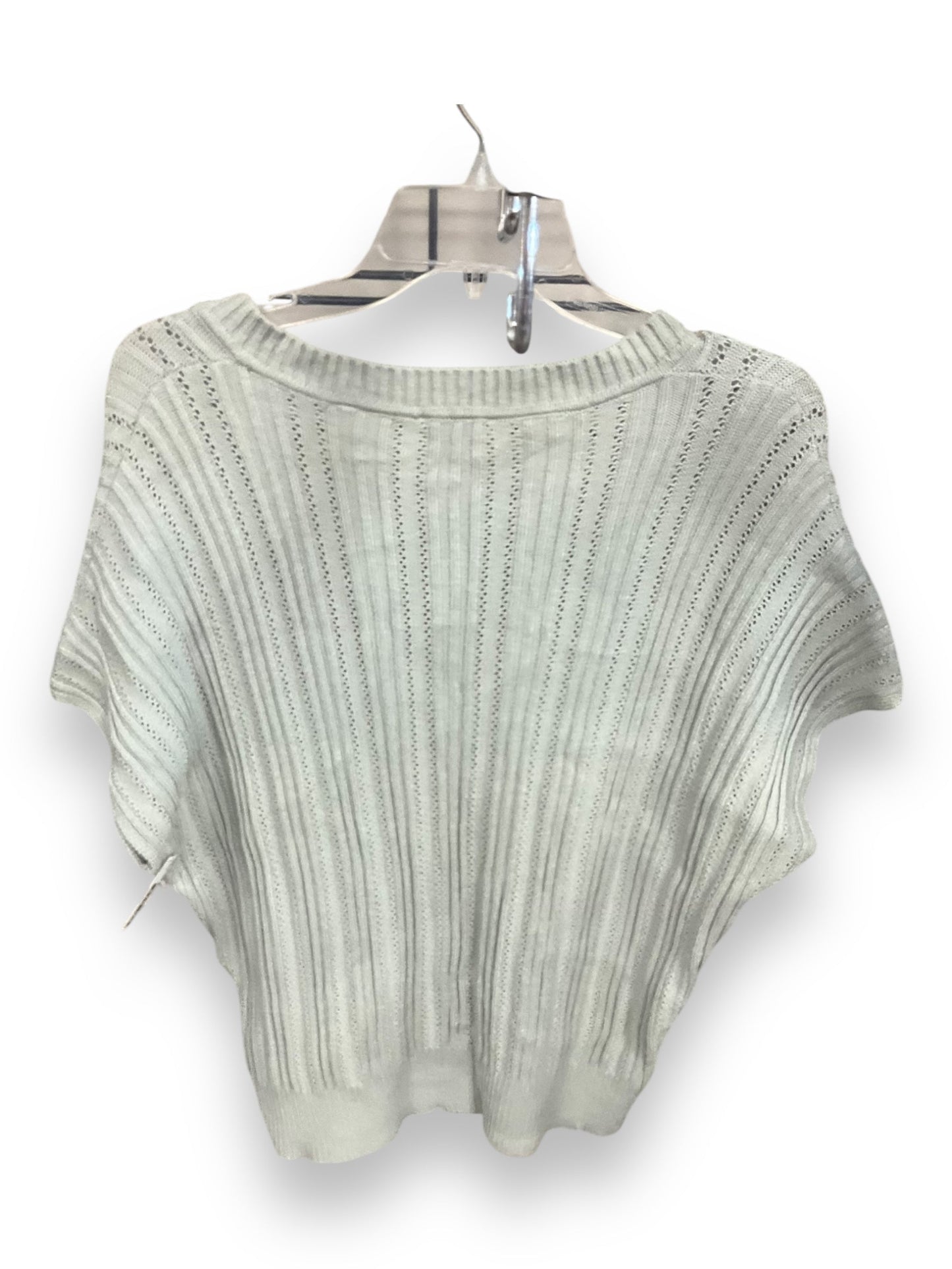 Sweater Short Sleeve By Elie Tahari In Green, Size: L