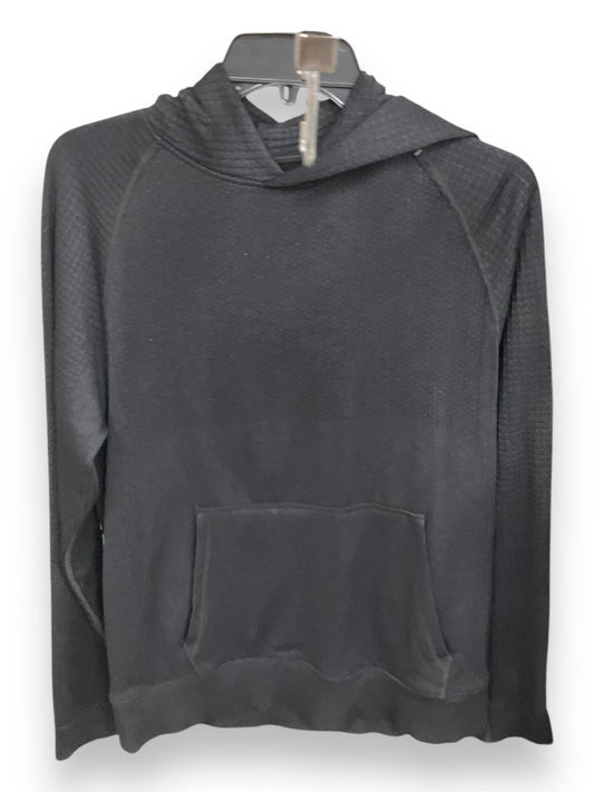 Athletic Sweatshirt Hoodie By Lululemon In Black, Size: S