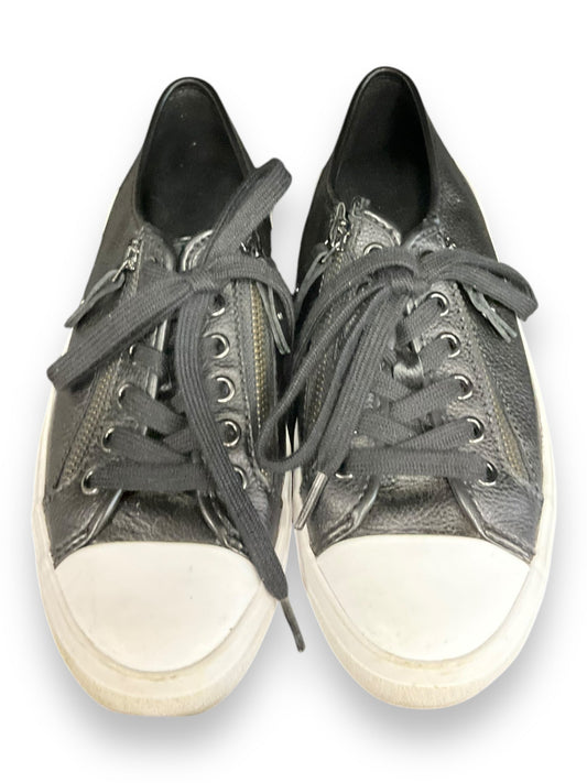 Shoes Designer By Coach In Black & White, Size: 6.5