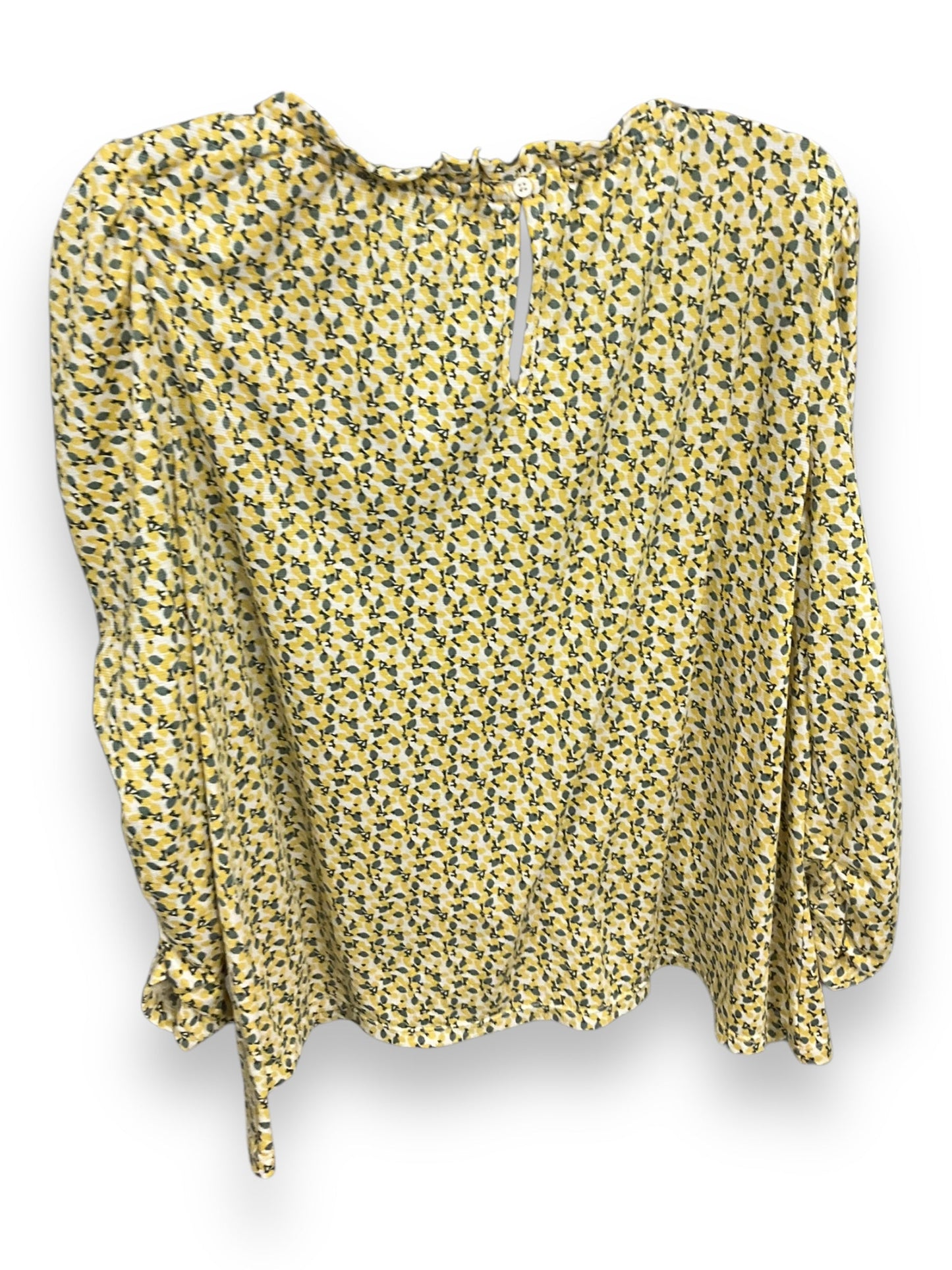 Top Long Sleeve By Max Studio In Floral Print, Size: 2x