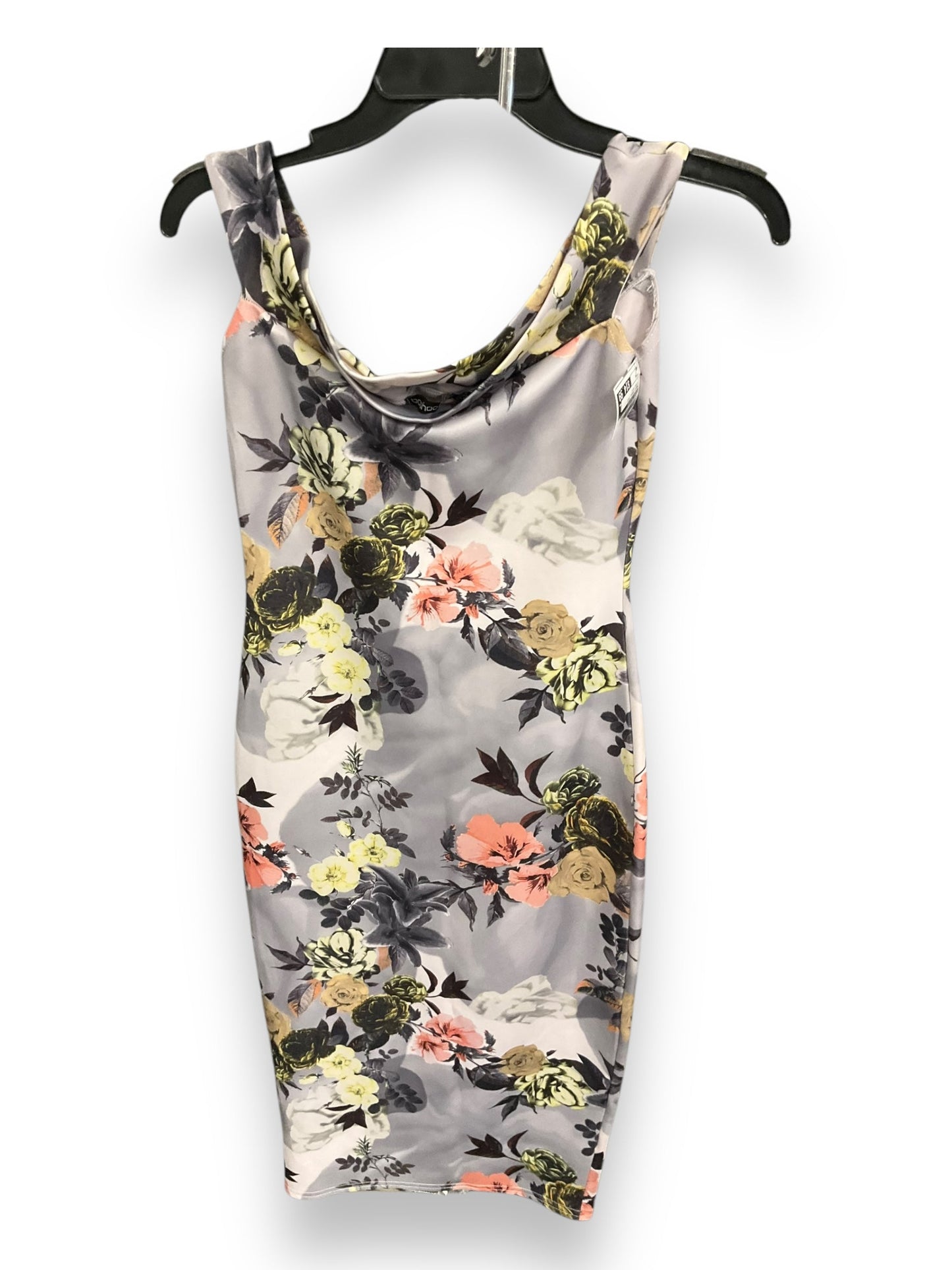 Dress Casual Midi By Boohoo Boutique In Floral Print, Size: 4