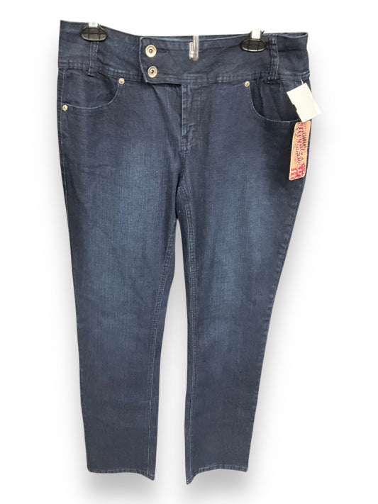 Jeans Boot Cut By Clothes Mentor In Blue Denim, Size: 18
