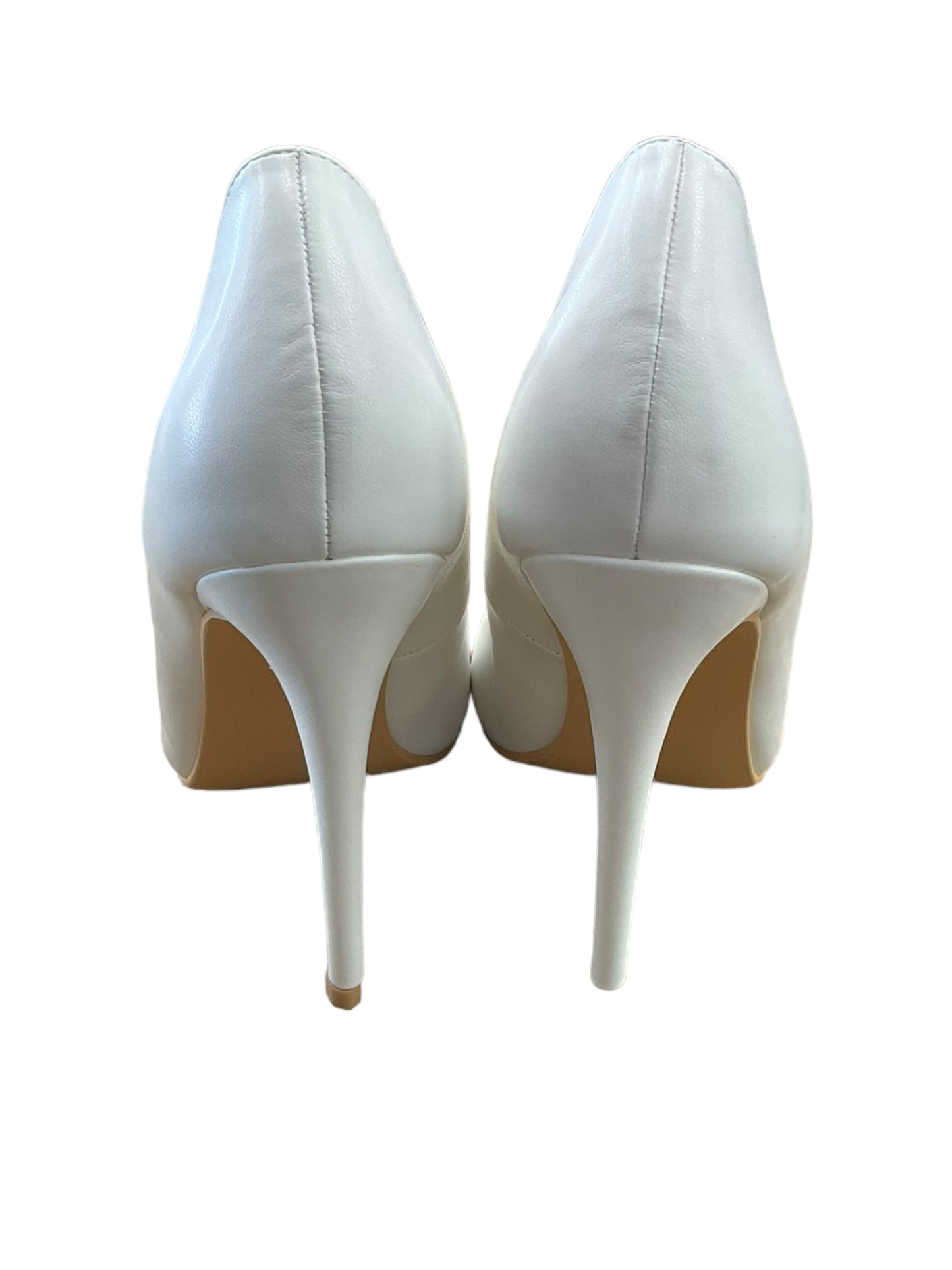 White Shoes Heels Stiletto Clothes Mentor, Size 9