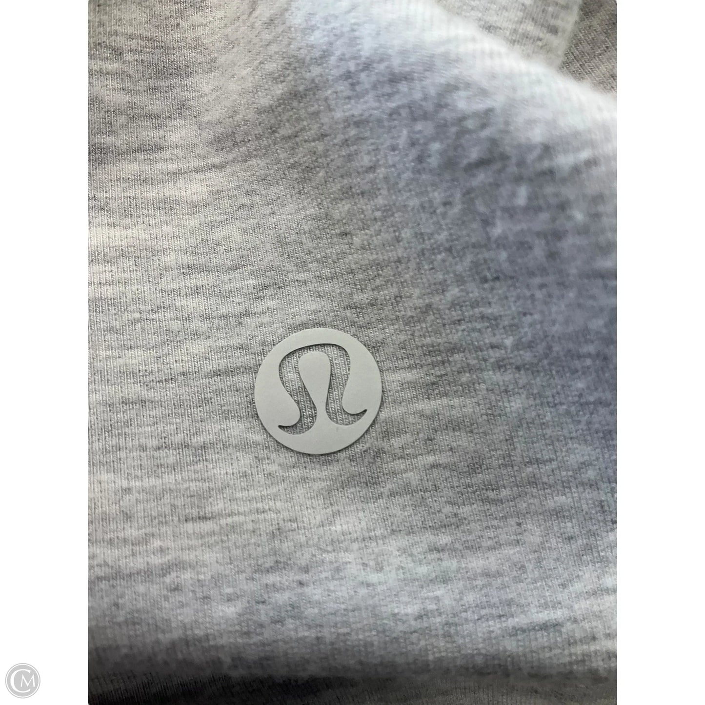 Athletic Jacket By Lululemon In Grey, Size: S