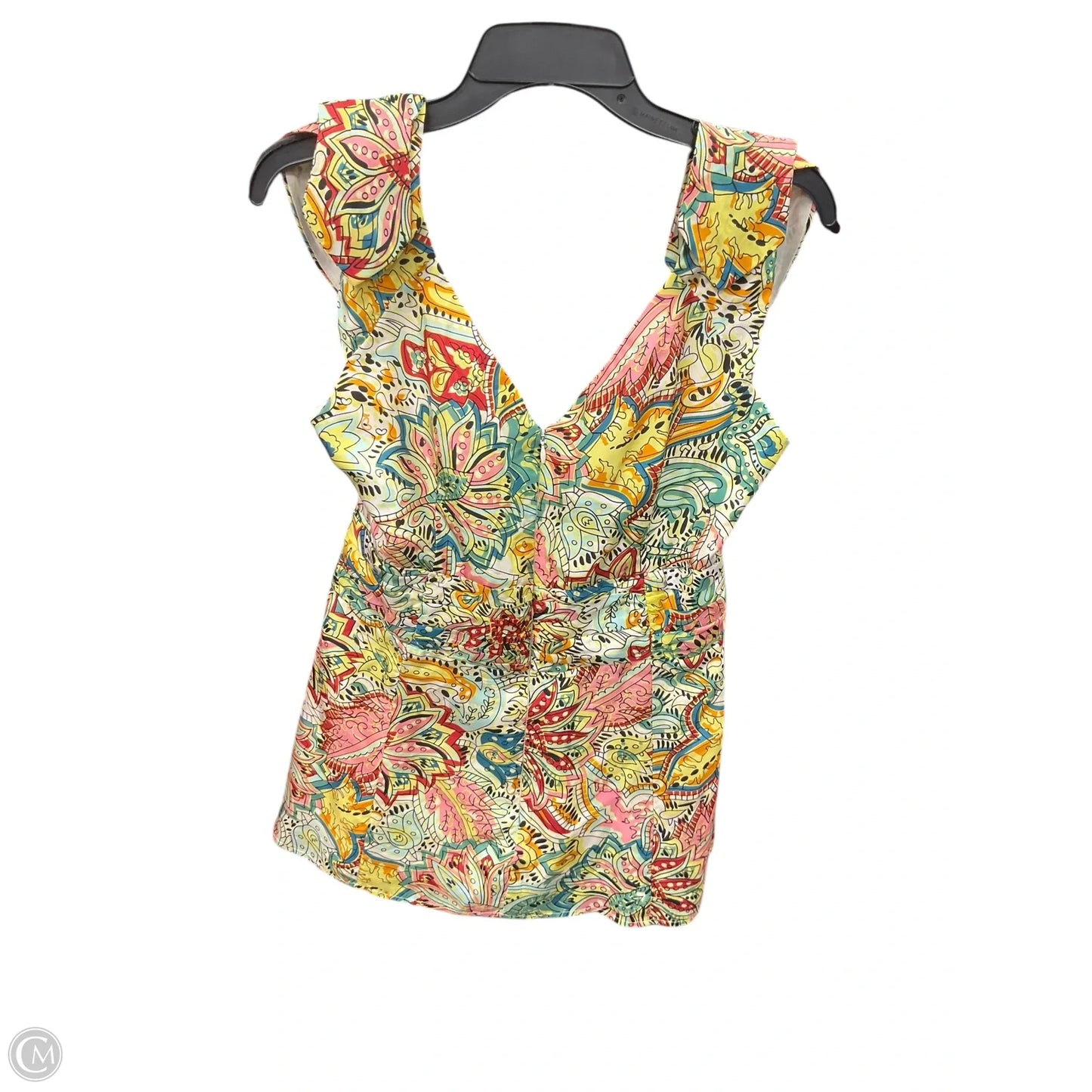 Top Sleeveless By Nanette Lepore In Multi-colored, Size: M