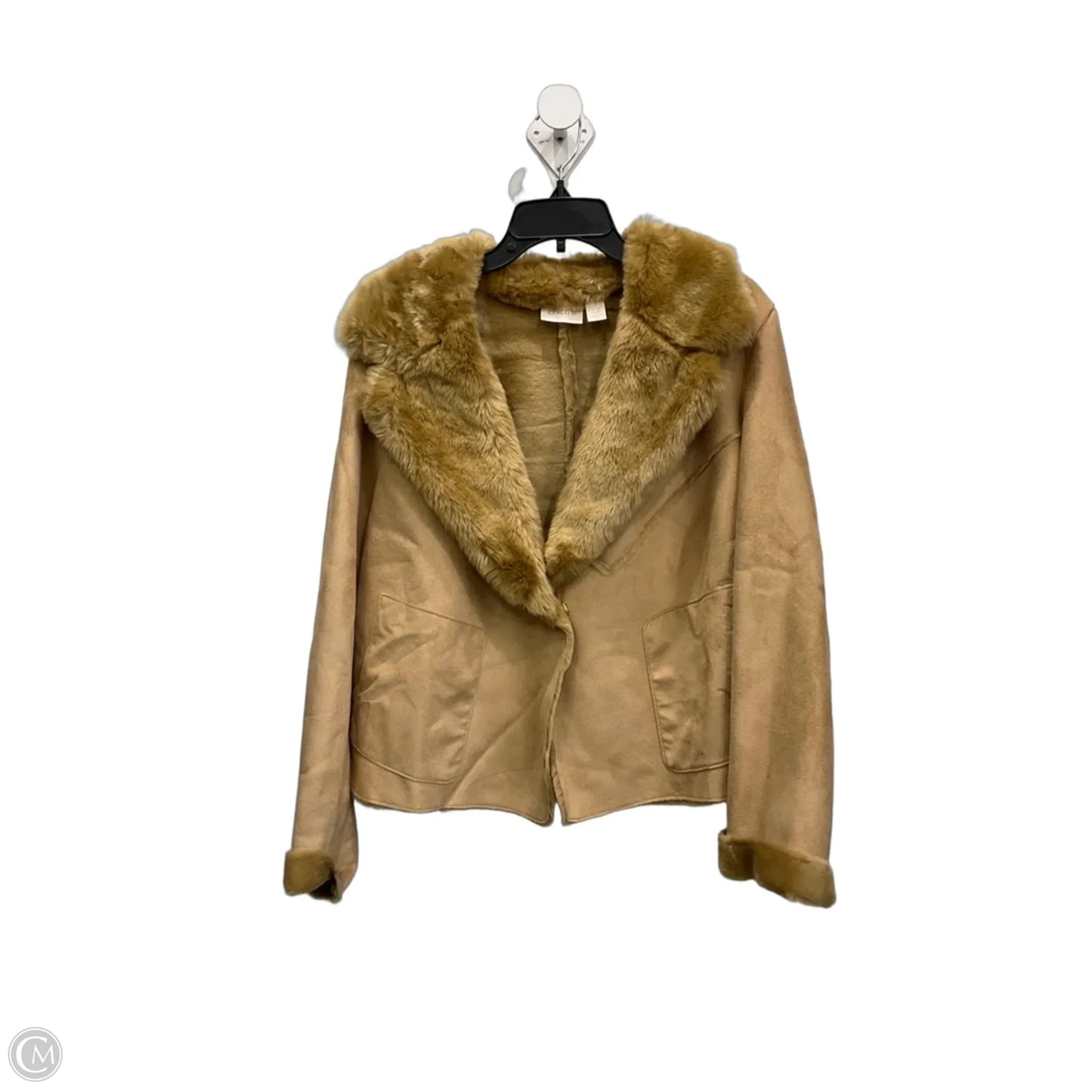 Coat Other By Chicos In Tan, Size: 3x