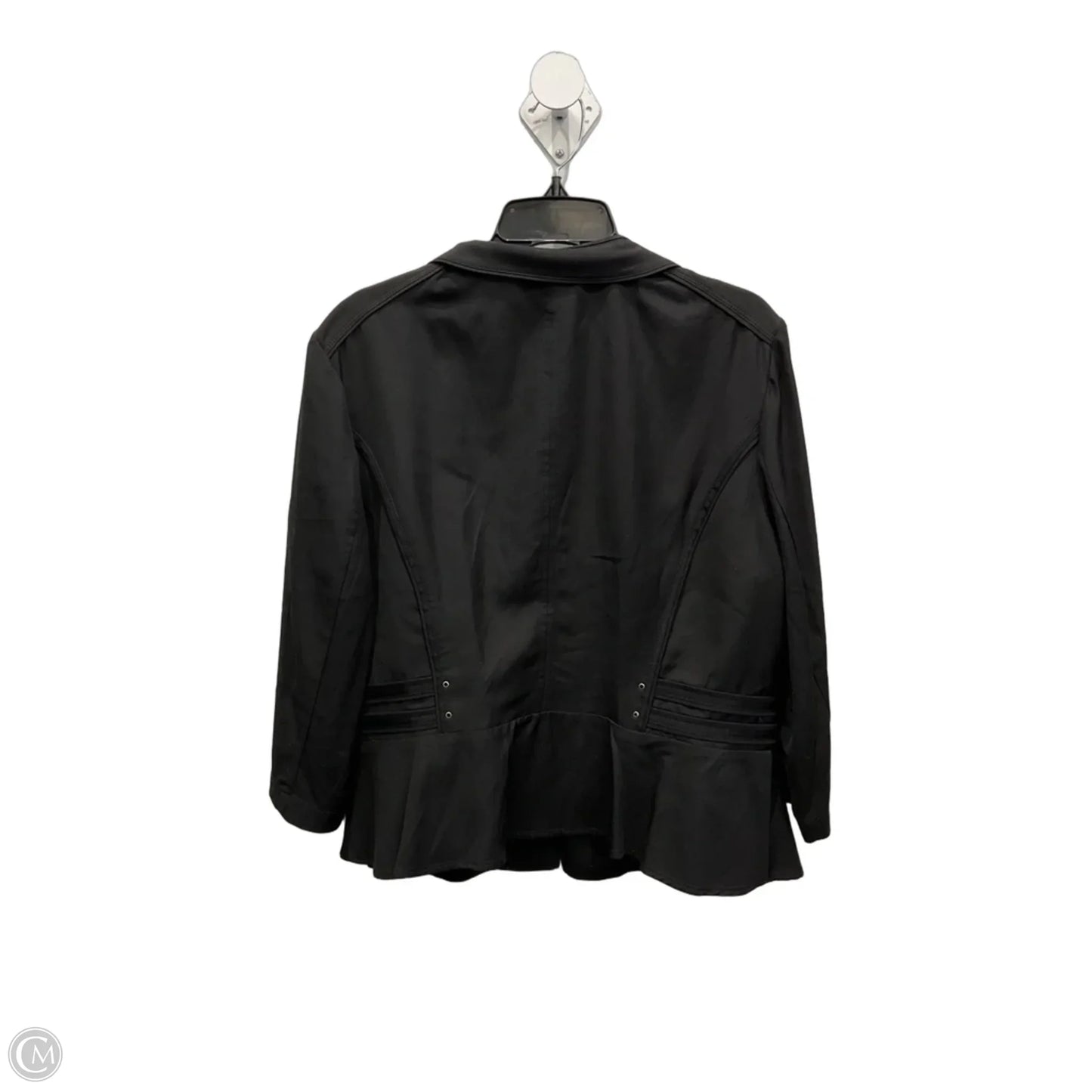 Top 3/4 Sleeve By White House Black Market In Black, Size: Xl