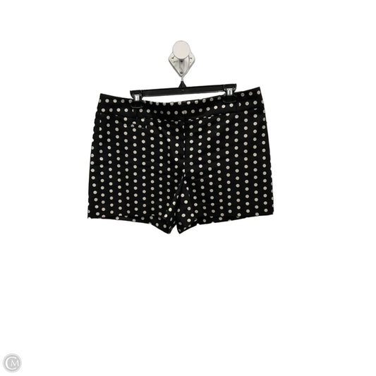 Shorts By Loft In Black & White, Size: 12